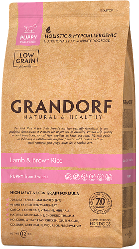 GRANDORF Lamb & Brown Rice / Puppy 